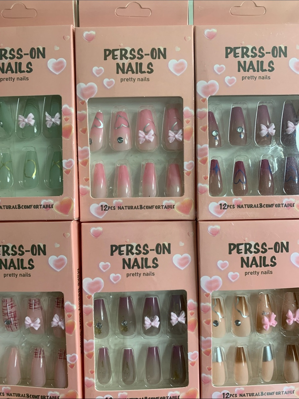 Press-On Nail Set 12 pack
